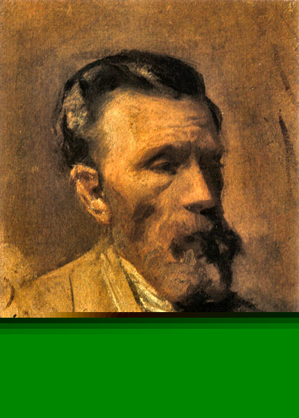 Picasso's father, 1896, oils on linen