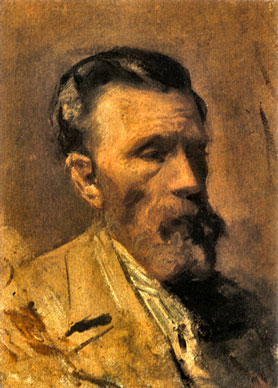 Picasso\'s father, 1896, oils on linen