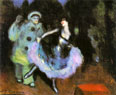 Dancer in blue (Pierrot and dancer), 1900