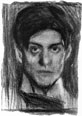 Self-portrait, 1899/1900, charcoal on paper