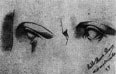 Study of left eye, 1892/1893